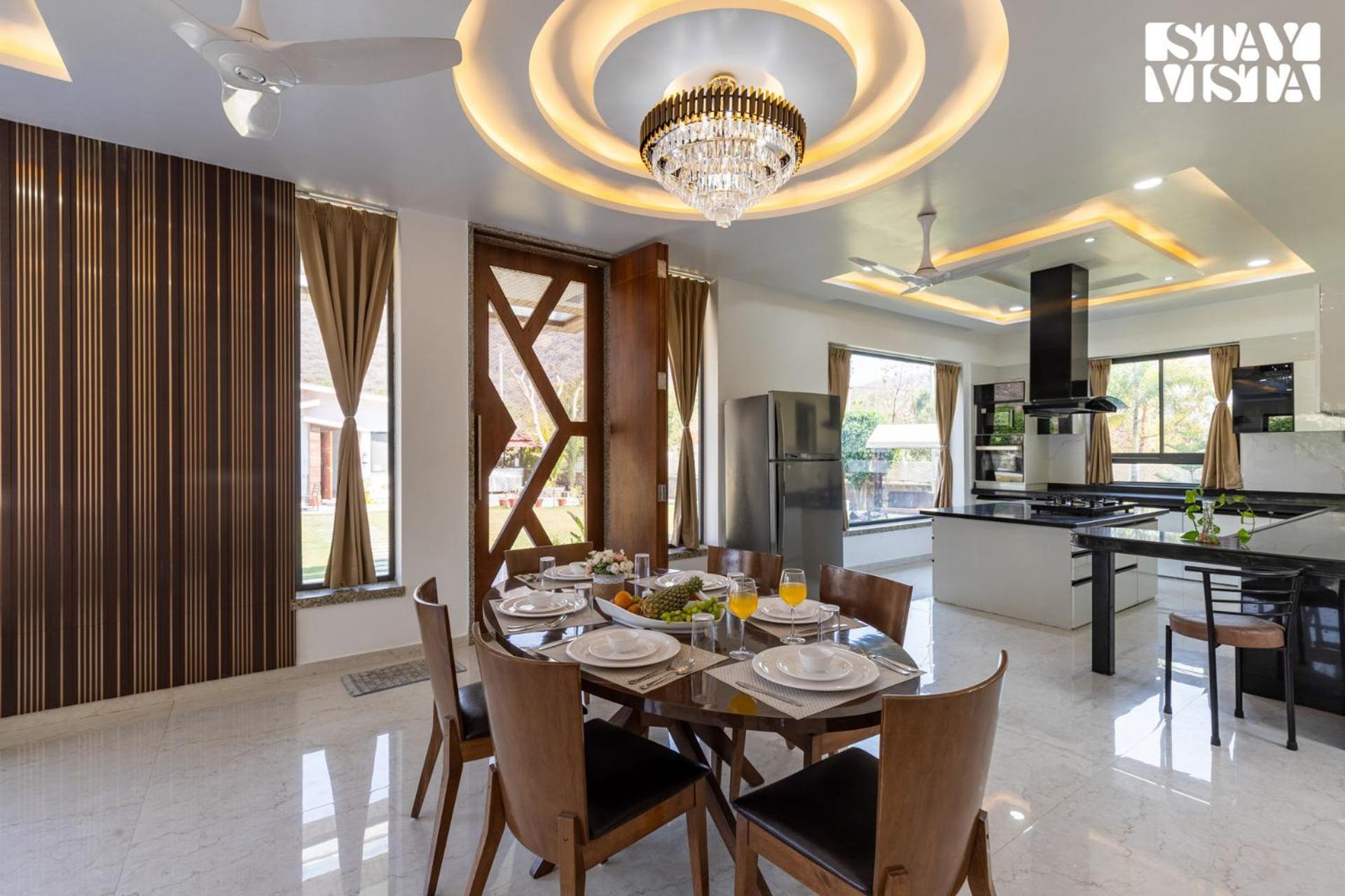 Stayvista'S Bella Dream - Mountain-View With Outdoor Pool, Lawn Featuring A Gazebo & Indoor Games Udaipur Esterno foto